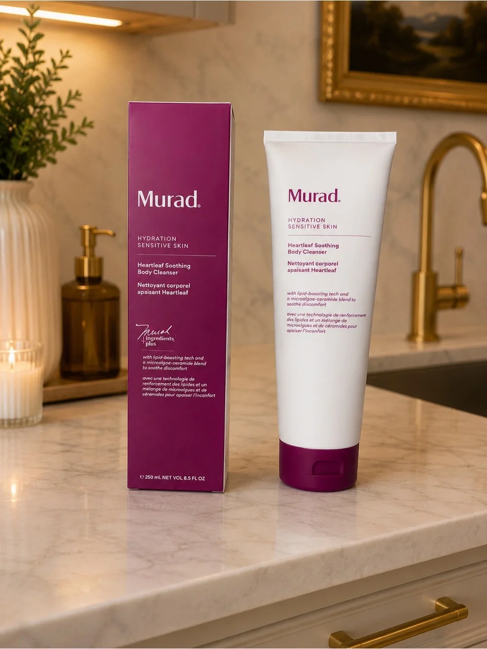 Murad Heartleaf Soothing Body Cleanser Sensitive Skin 8.5 oz NEW